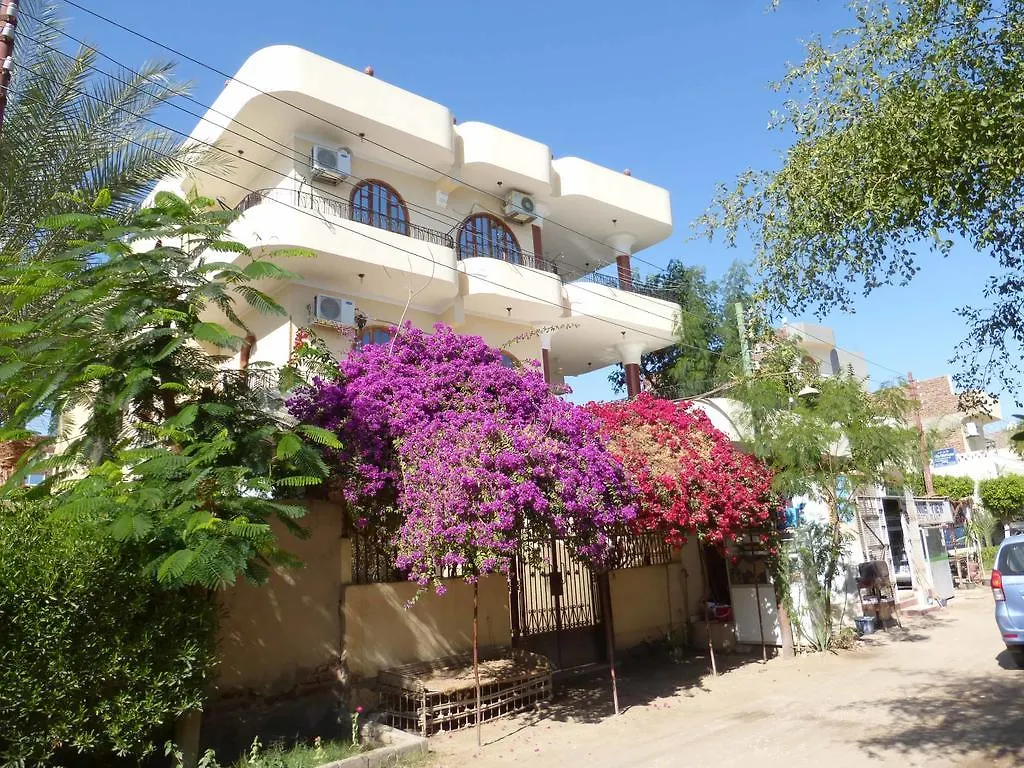 アパート ルクソールTerrasses Et Jardins Sur Le Nil Chez Hagag Rive Ouestアパートメント