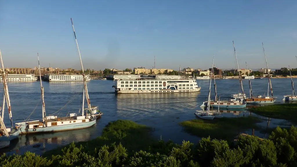 ルクソールTerrasses Et Jardins Sur Le Nil Chez Hagag Rive Ouestアパートメント